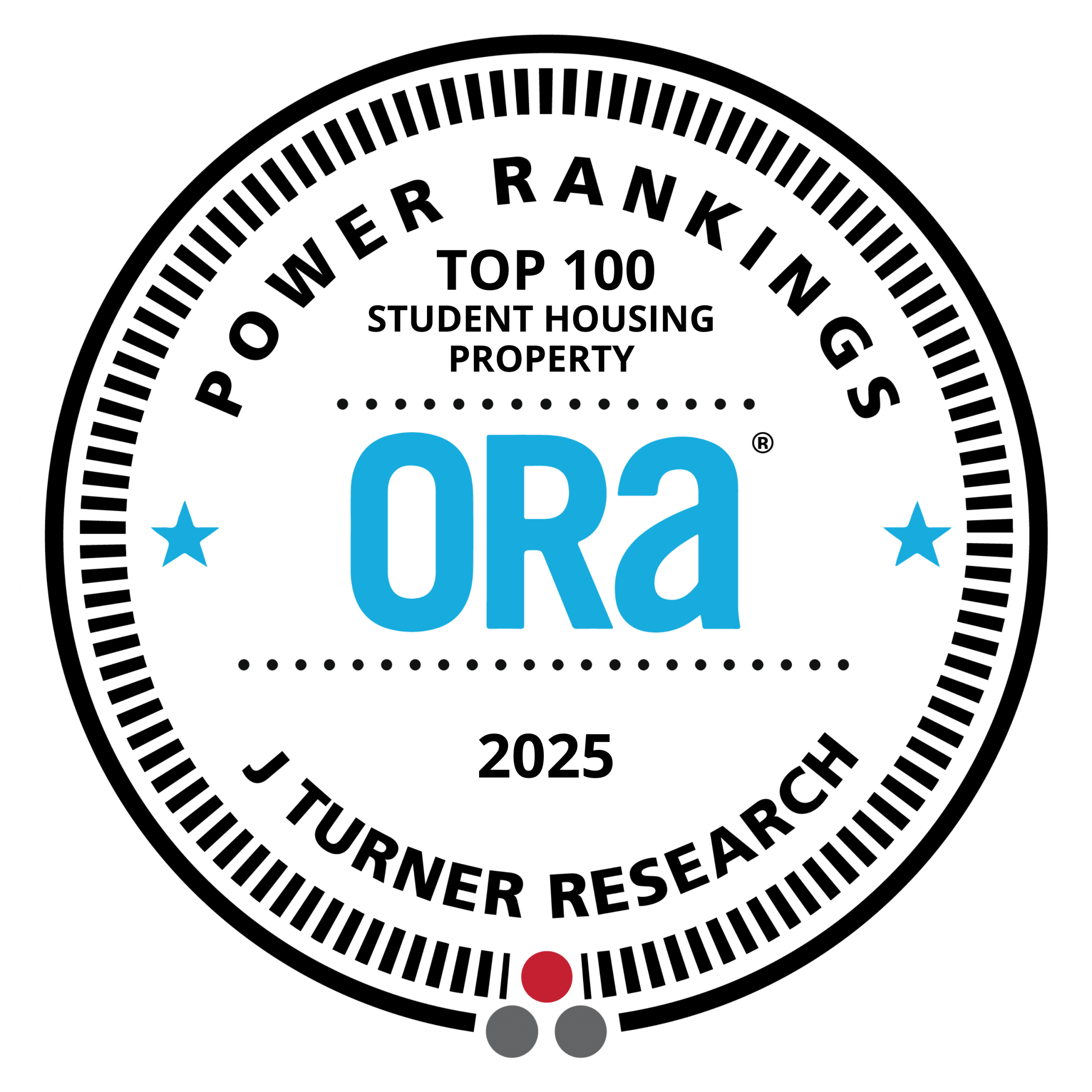ORA Top 100 Student Communities Badge